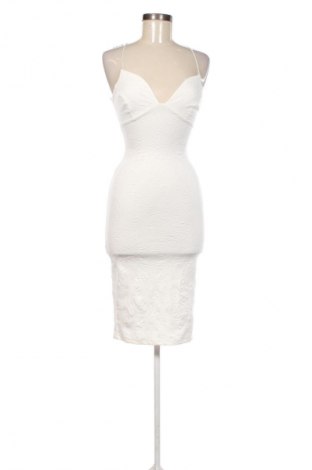 Kleid Missguided, Größe XS, Farbe Weiß, Preis 12,99 €