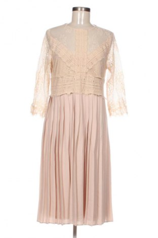 Φόρεμα Zara, Μέγεθος XL, Χρώμα  Μπέζ, Τιμή 27,99 €