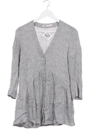 Kleid Zara, Größe XS, Farbe Grau, Preis 23,99 €