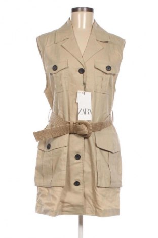 Kleid Zara, Größe S, Farbe Beige, Preis € 29,99