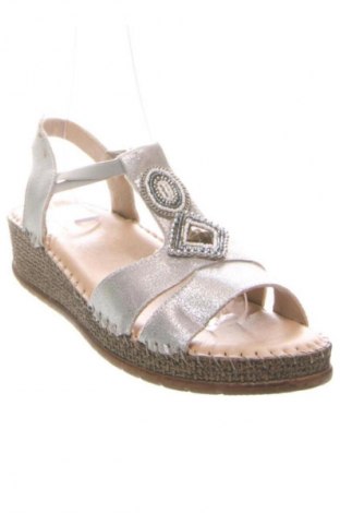 Sandalen Jenny, Größe 41, Farbe Silber, Preis € 15,99