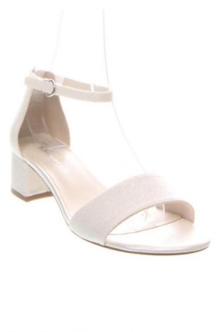 Sandalen Tamaris, Größe 39, Farbe Ecru, Preis 26,99 €