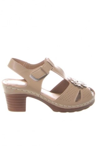 Sandalen Unbranded, Größe 38, Farbe Beige, Preis € 19,96
