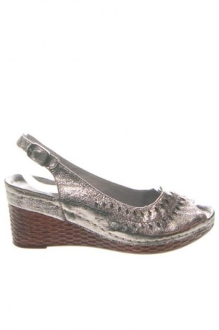 Sandalen Unbranded, Größe 38, Farbe Silber, Preis € 16,99