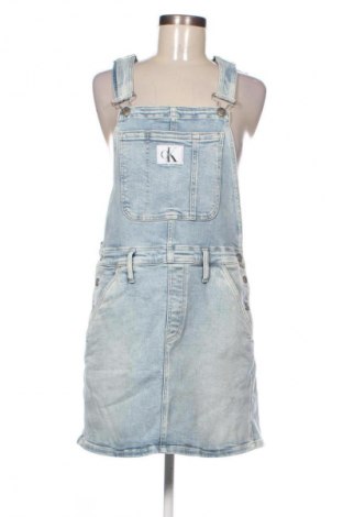 Dámske šaty s trákmi  Calvin Klein Jeans, Veľkosť M, Farba Modrá, Cena  61,45 €
