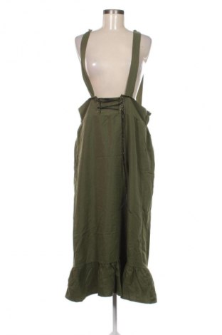 Latzkleid Romwe, Größe XL, Farbe Grün, Preis 14,99 €