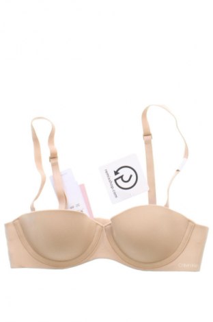 Melltartó Calvin Klein, Méret XS, Szín Bézs, Ár 20 229 Ft