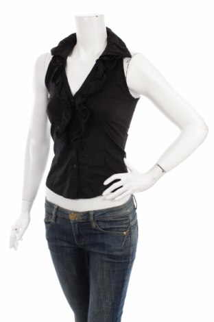 Γυναικείο πουκάμισο, Μέγεθος S, Χρώμα Μαύρο, Τιμή 10,31 €