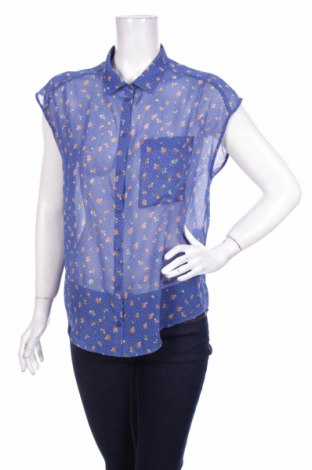 Γυναικείο πουκάμισο Saints & Mortals, Μέγεθος L, Χρώμα Μπλέ, Τιμή 10,52 €