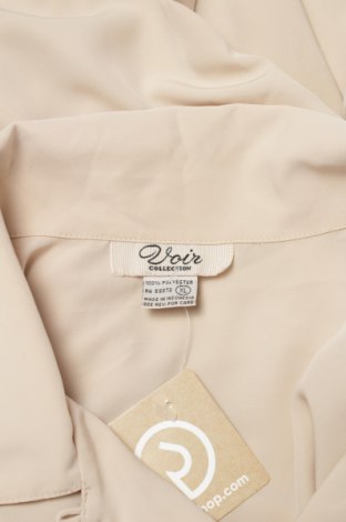 Γυναικείο πουκάμισο Voir, Μέγεθος XL, Χρώμα  Μπέζ, Τιμή 8,66 €