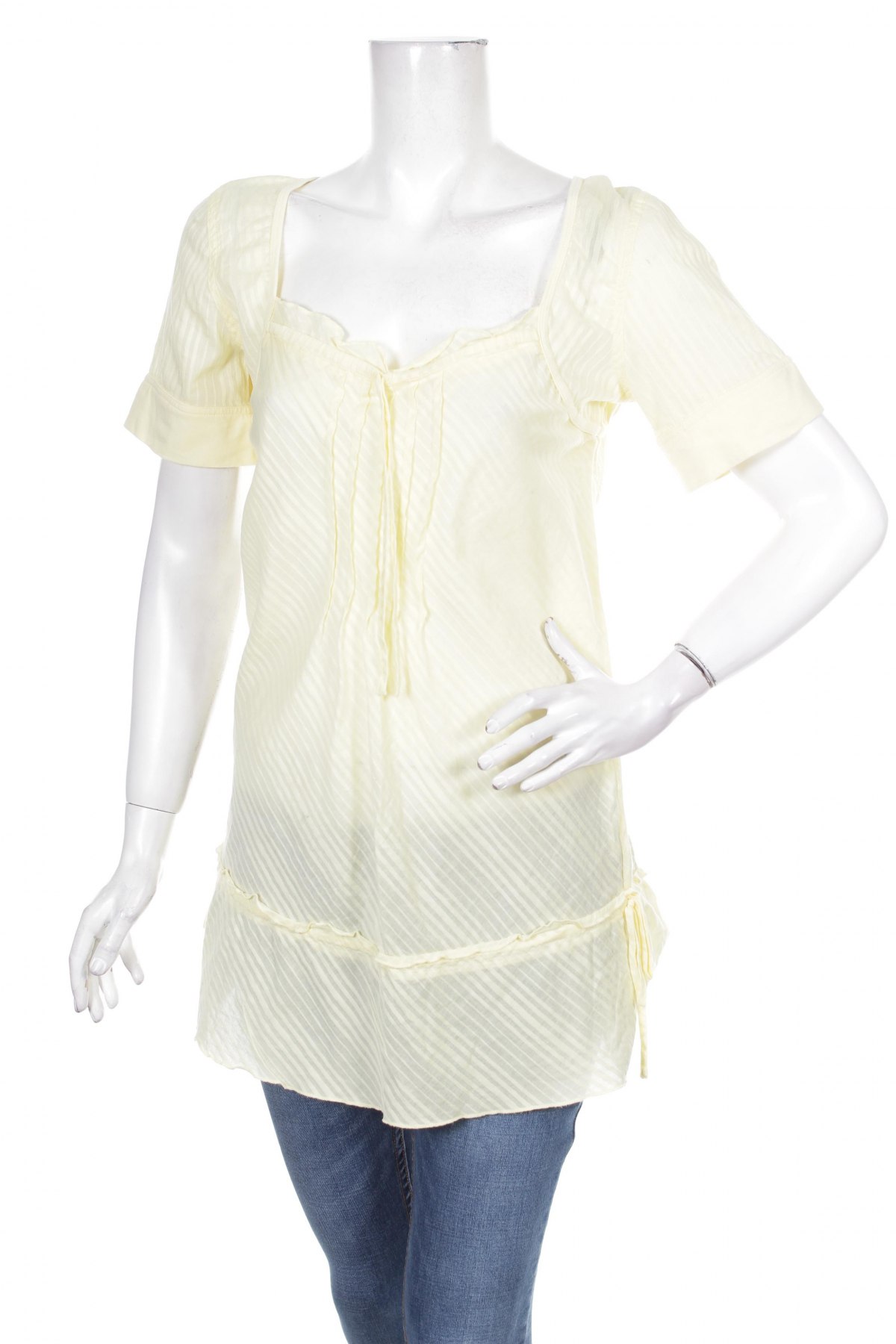 Дамска блуза Vavite, Размер S, Цвят Жълт, Цена 16,00 лв.