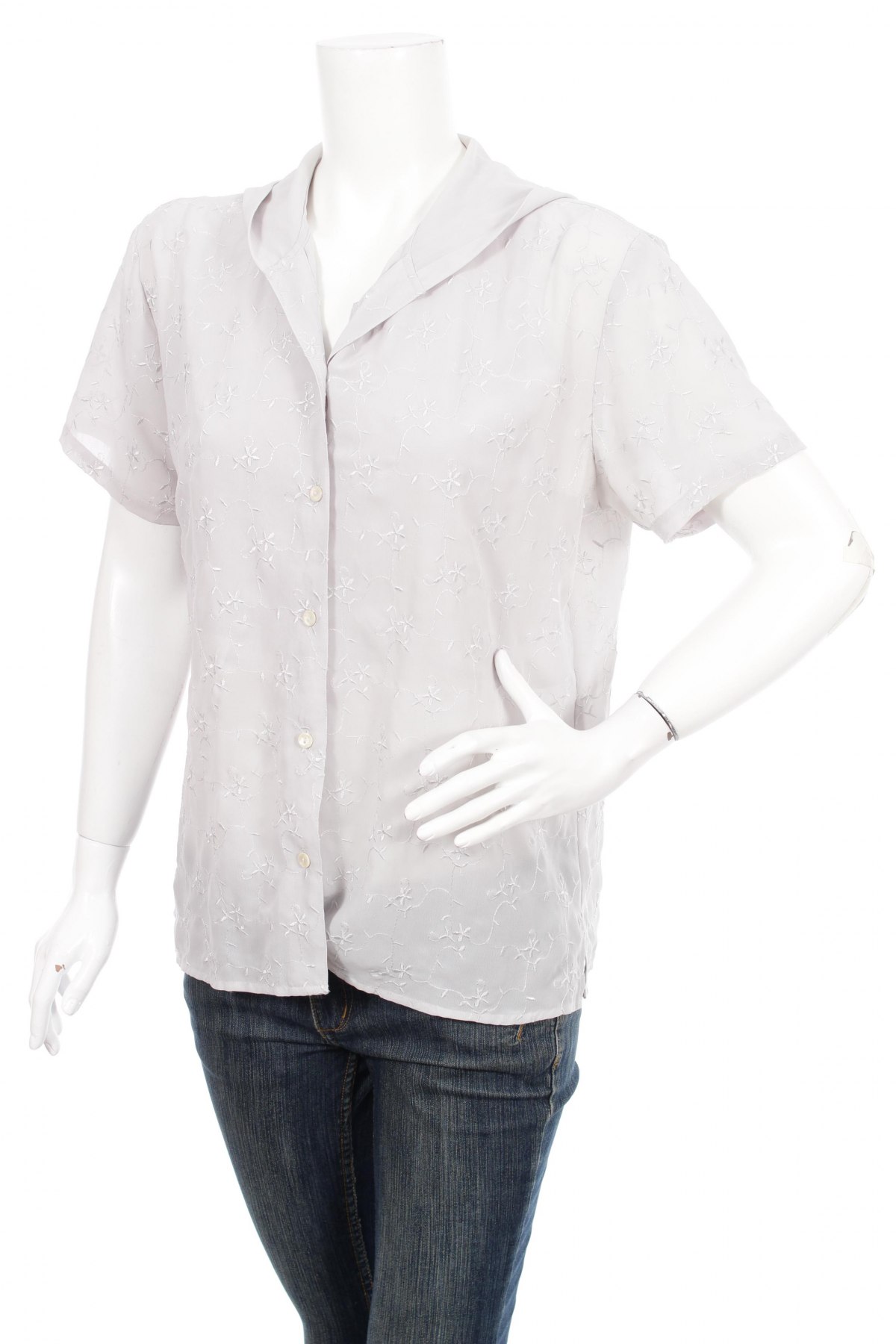 Γυναικείο πουκάμισο Livre, Μέγεθος M, Χρώμα Γκρί, Τιμή 9,79 €