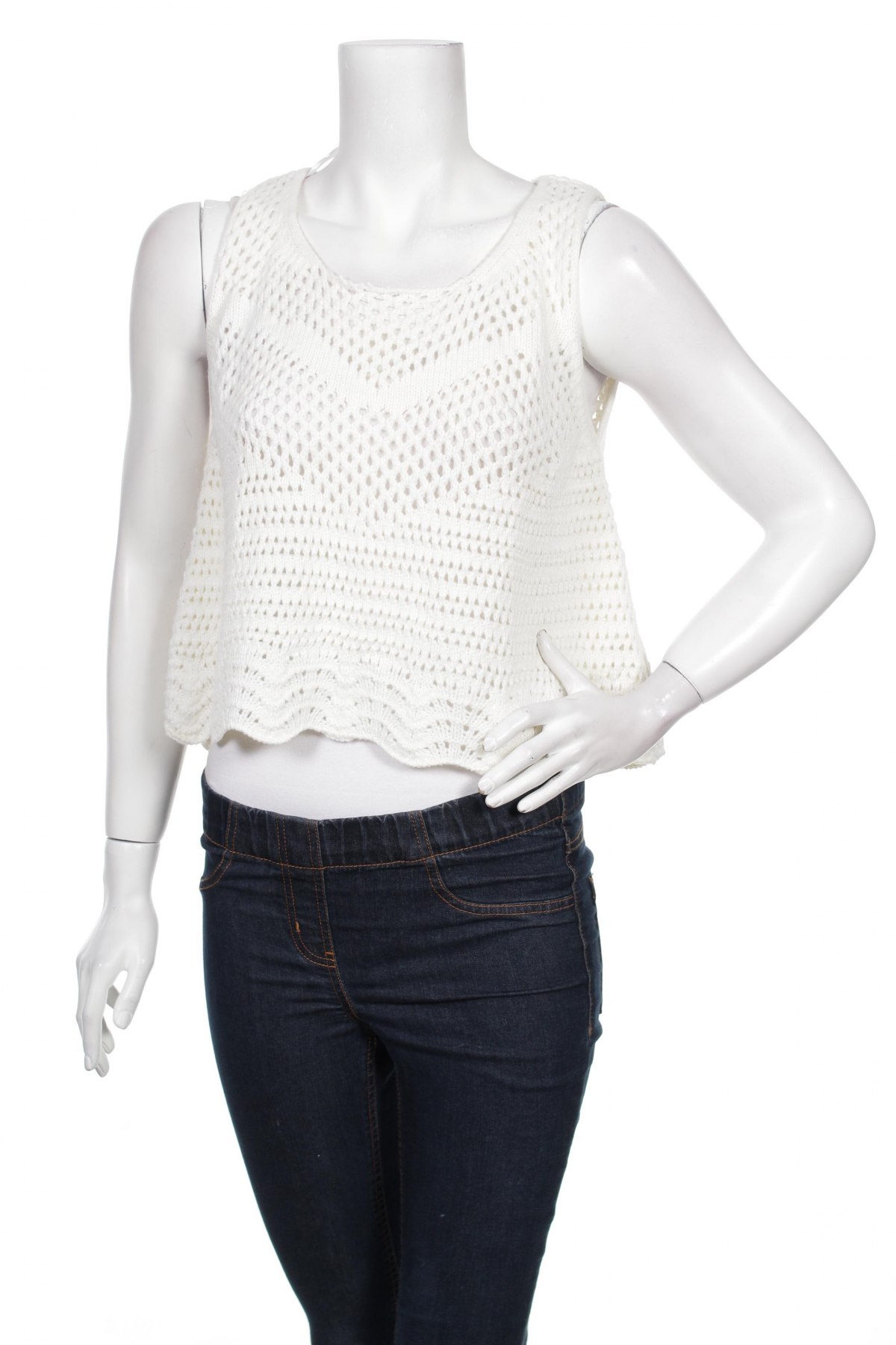 Дамски пуловер Ariana, Размер S, Цвят Бял, Цена 76,00 лв.