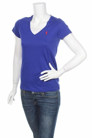 Γυναικείο t-shirt Ralph Lauren Sport, Μέγεθος S, Χρώμα Μπλέ, 100% βαμβάκι, Τιμή 16,45 €