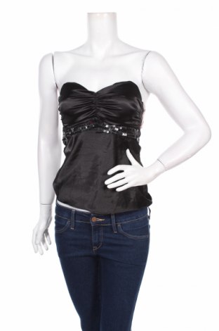 Γυναικείο αμάνικο μπλουζάκι Bay, Μέγεθος S, Χρώμα Μαύρο, Τιμή 4,33 €