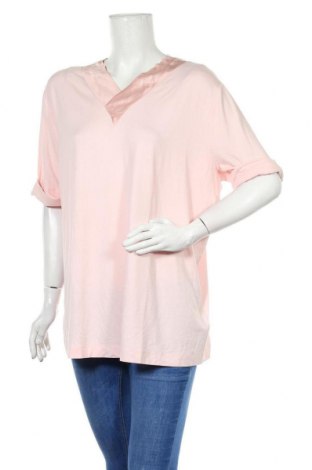 Дамска блуза Riani, Размер XL, Цвят Розов, Коприна, вискоза, еластан, Цена 129,60 лв.