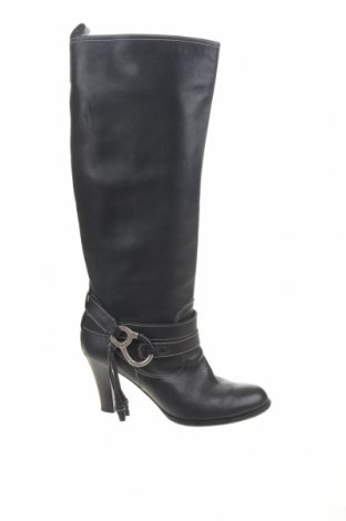Γυναικείες μπότες Bally, Μέγεθος 39, Χρώμα Μαύρο, Γνήσιο δέρμα, Τιμή 71,26 €
