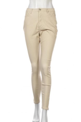 Дамски панталон Missguided, Размер M, Цвят Бежов, 65% памук, 33% полиестер, 2% еластан, Цена 13,44 лв.