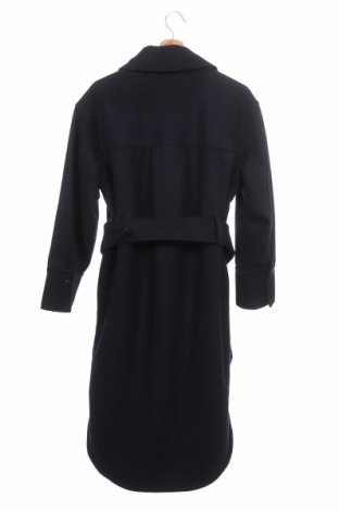 Palton de femei Weekday, Mărime XS, Culoare Albastru, 64% lână, 35% poliester, 1%acril, Preț 441,62 Lei