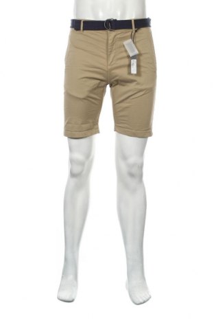 Pantaloni scurți de bărbați Dstrezzed, Mărime S, Culoare Bej, 98% bumbac, 2% elastan, Preț 143,42 Lei