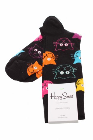 Socken Happy Socks, Größe M, Farbe Schwarz, Preis 10,46 €