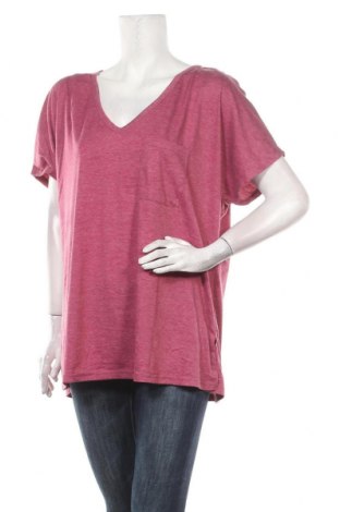 Bluză de femei, Mărime XXL, Culoare Roz, 60% poliester, 35% viscoză, 5% elastan, Preț 86,21 Lei