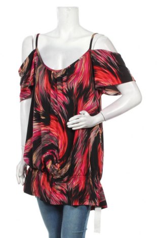 Дамска блуза Anna Scholz, Размер 4XL, Цвят Многоцветен, 96% полиестер, 4% еластан, Цена 25,07 лв.