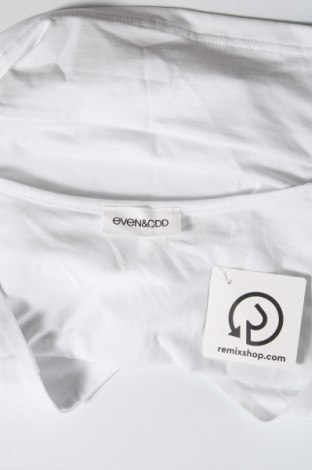 Γυναικεία μπλούζα Even&Odd, Μέγεθος XS, Χρώμα Λευκό, 95% βαμβάκι, 5% ελαστάνη, Τιμή 10,82 €