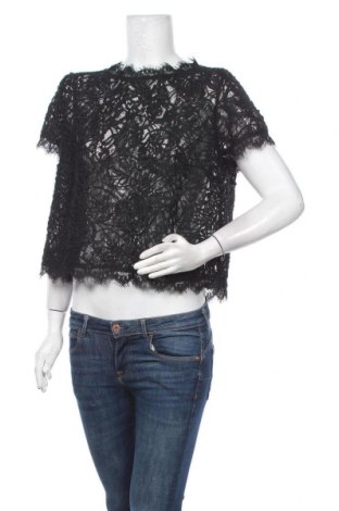 Γυναικεία μπλούζα Holly & Whyte By Lindex, Μέγεθος L, Χρώμα Μαύρο, 40% βαμβάκι, 40% πολυαμίδη, 20% πολυεστέρας, Τιμή 10,13 €