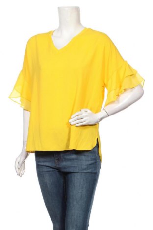 Γυναικεία μπλούζα Jm, Μέγεθος L, Χρώμα Κίτρινο, Πολυαμίδη, Τιμή 10,13 €