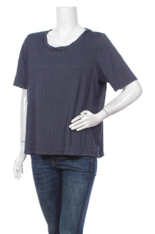 Γυναικεία μπλούζα Junarose, Μέγεθος XL, Χρώμα Μπλέ, 45% βισκόζη, 40% πολυεστέρας, 10% πολυαμίδη, 5% ελαστάνη, Τιμή 10,13 €