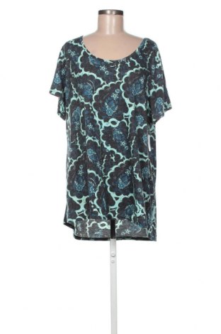 Дамска блуза LulaRoe, Размер 3XL, Цвят Многоцветен, 50% полиестер, 38% памук, 12% вискоза, Цена 18,90 лв.