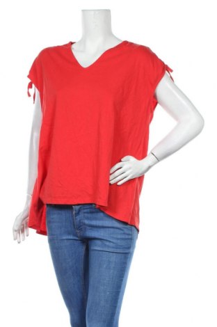 Γυναικεία μπλούζα People Tree, Μέγεθος S, Χρώμα Κόκκινο, Βαμβάκι, Τιμή 56,19 €