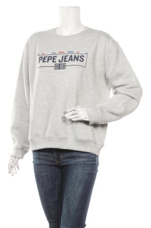 Γυναικεία μπλούζα Pepe Jeans, Μέγεθος L, Χρώμα Γκρί, 50% βαμβάκι, 50% πολυεστέρας, Τιμή 57,60 €