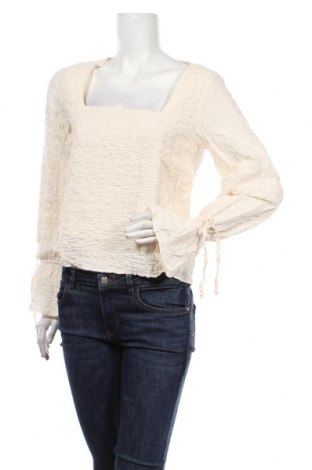 Γυναικεία μπλούζα Pimkie, Μέγεθος M, Χρώμα Εκρού, 98% βαμβάκι, 2% ελαστάνη, Τιμή 18,10 €