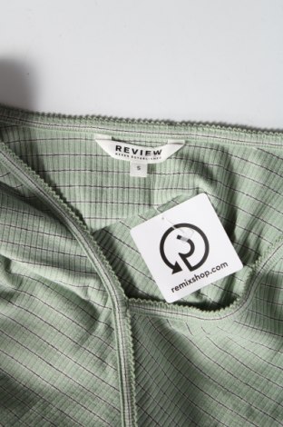 Γυναικεία μπλούζα Review, Μέγεθος S, Χρώμα Πράσινο, 48% βαμβάκι, 48% πολυεστέρας, 4% ελαστάνη, Τιμή 12,99 €