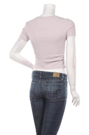 Γυναικεία μπλούζα Review, Μέγεθος L, Χρώμα Βιολετί, 48% βαμβάκι, 48% πολυεστέρας, 4% ελαστάνη, Τιμή 10,82 €