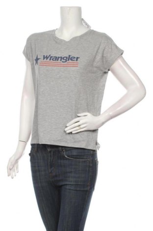 Дамска блуза Wrangler, Размер S, Цвят Сив, 60% памук, 40% полиестер, Цена 40,95 лв.