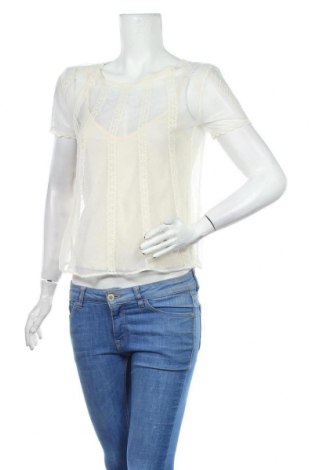 Γυναικεία μπλούζα Zara, Μέγεθος S, Χρώμα Εκρού, Βαμβάκι, Τιμή 9,65 €