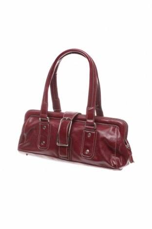 Дамска чанта, Цвят Червен, Естествена кожа, Цена 72,45 лв.