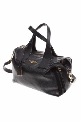 Дамска чанта Baldinini, Цвят Черен, Естествена кожа, Цена 386,00 лв.