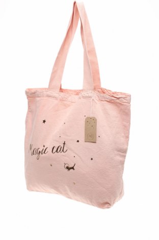 Дамска чанта Des Petits Hauts, Цвят Розов, Текстил, Цена 62,30 лв.