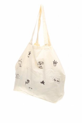 Γυναικεία τσάντα Des Petits Hauts, Χρώμα Εκρού, Κλωστοϋφαντουργικά προϊόντα, Τιμή 32,12 €