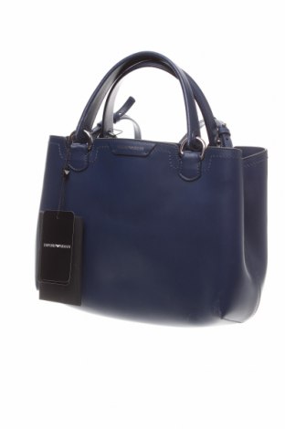 Γυναικεία τσάντα Emporio Armani, Χρώμα Μπλέ, Δερματίνη, Τιμή 227,71 €