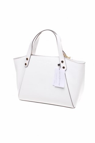 Γυναικεία τσάντα Maison Heritage, Χρώμα Λευκό, Γνήσιο δέρμα, Τιμή 207,40 €