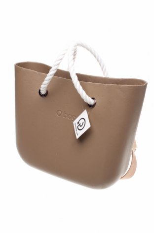 Γυναικεία τσάντα O bag, Χρώμα  Μπέζ, Πολυουρεθάνης, κλωστοϋφαντουργικά προϊόντα, δερματίνη, Τιμή 49,18 €