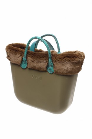 Γυναικεία τσάντα O bag, Χρώμα Πράσινο, Πολυουρεθάνης, κλωστοϋφαντουργικά προϊόντα, δερματίνη, Τιμή 67,73 €