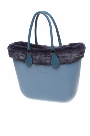 Γυναικεία τσάντα O bag, Χρώμα Μπλέ, Πολυουρεθάνης, δερματίνη, κλωστοϋφαντουργικά προϊόντα, Τιμή 67,73 €