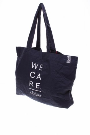 Γυναικεία τσάντα S.Oliver, Χρώμα Μπλέ, Κλωστοϋφαντουργικά προϊόντα, Τιμή 26,68 €