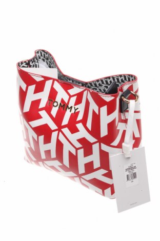 Дамска чанта Tommy Hilfiger, Цвят Червен, Еко кожа, Цена 223,30 лв.